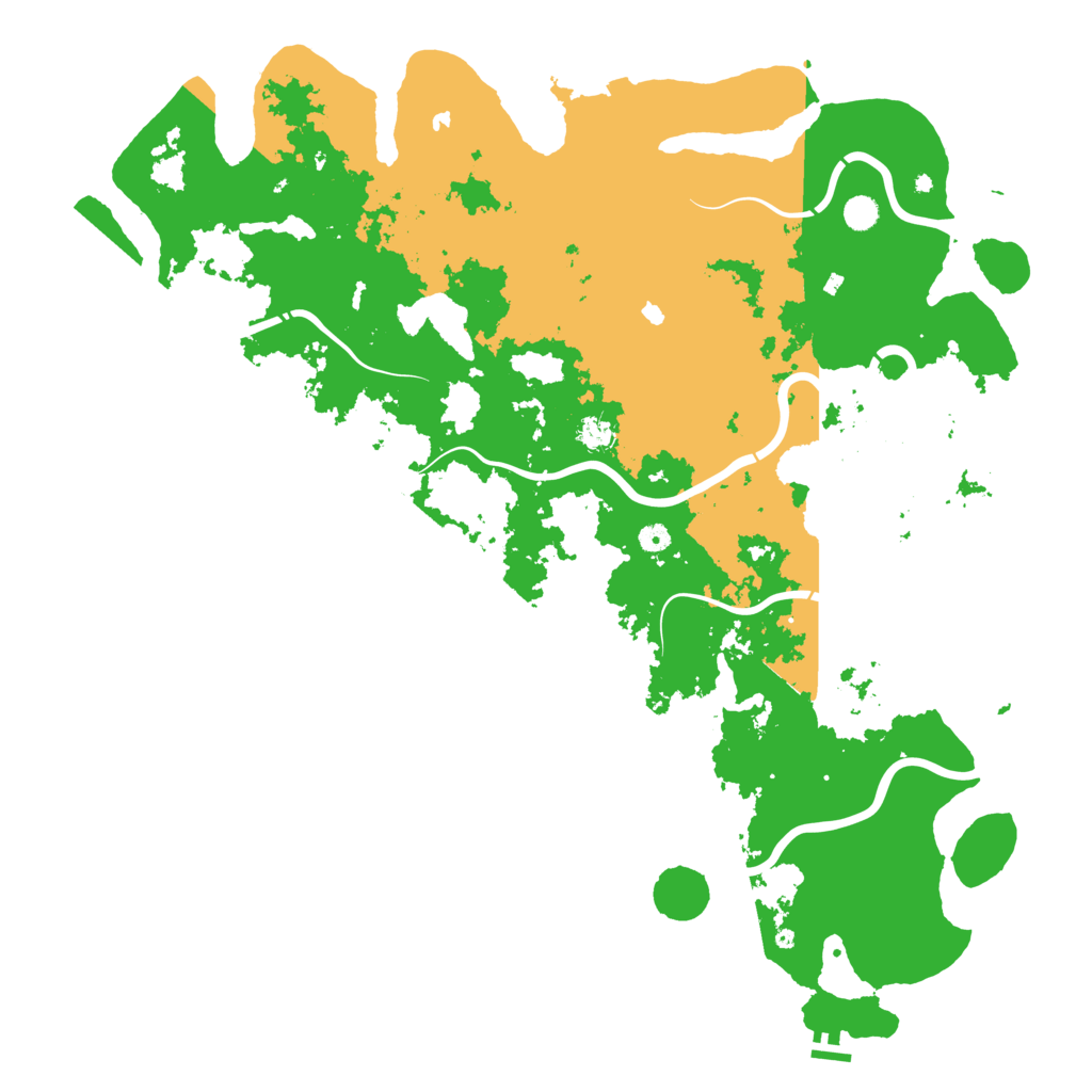 Biome Rust Map: Procedural Map, Size: 5500, Seed: 1481280326