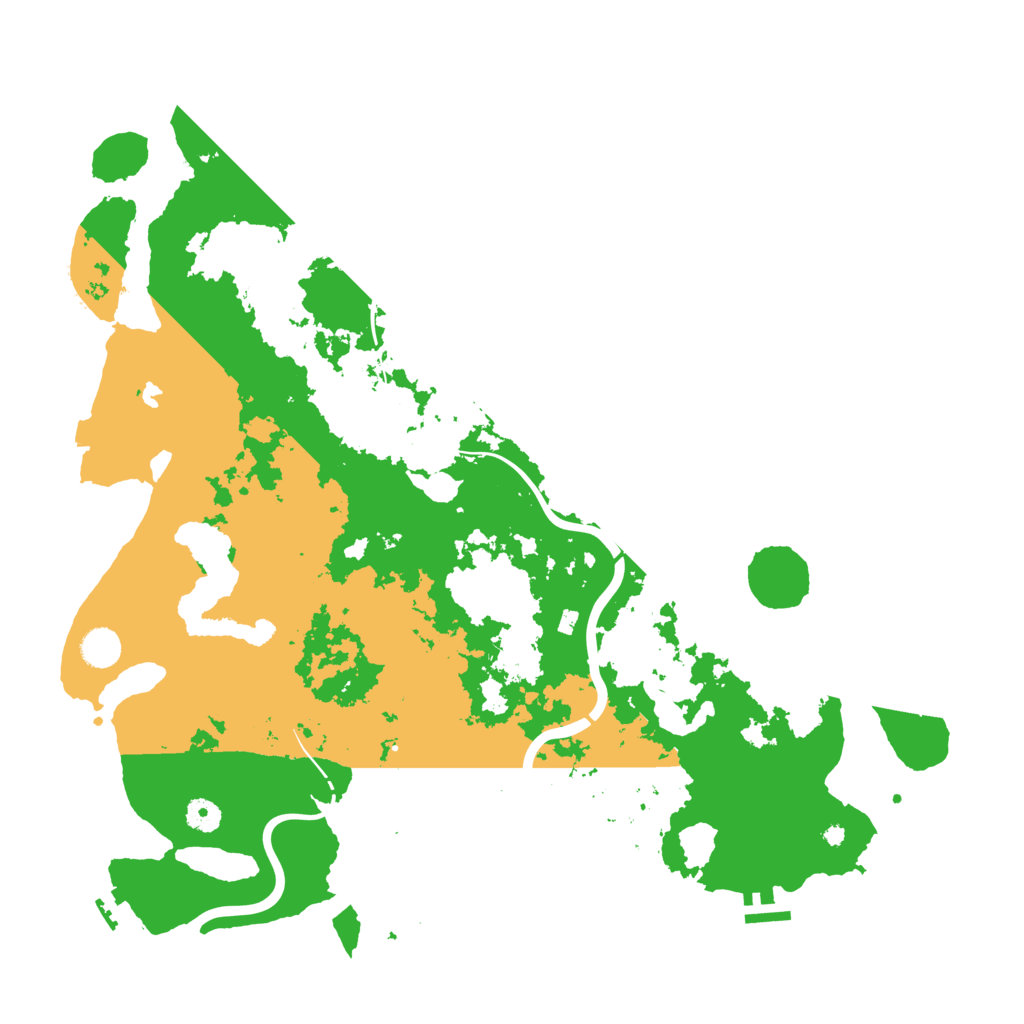 Biome Rust Map: Procedural Map, Size: 4500, Seed: 1147055179
