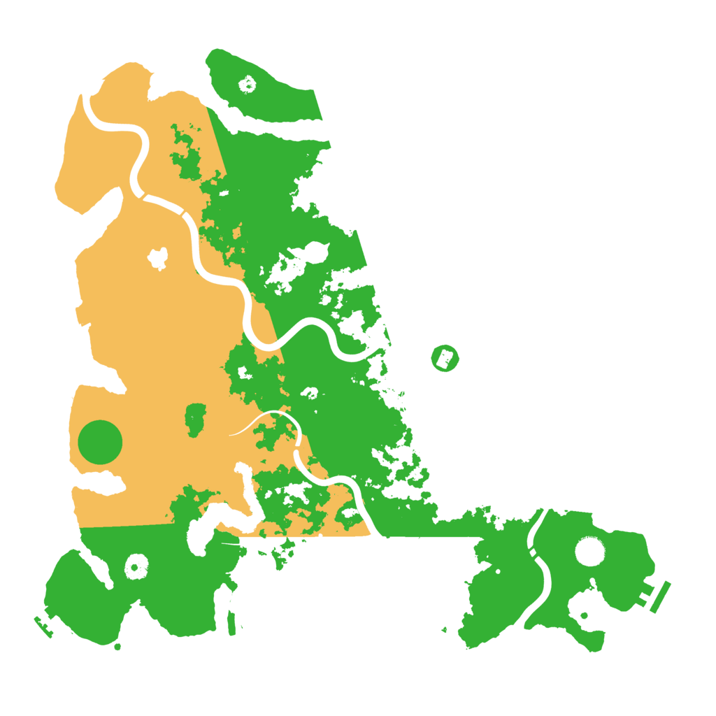 Biome Rust Map: Procedural Map, Size: 4250, Seed: 1321940903