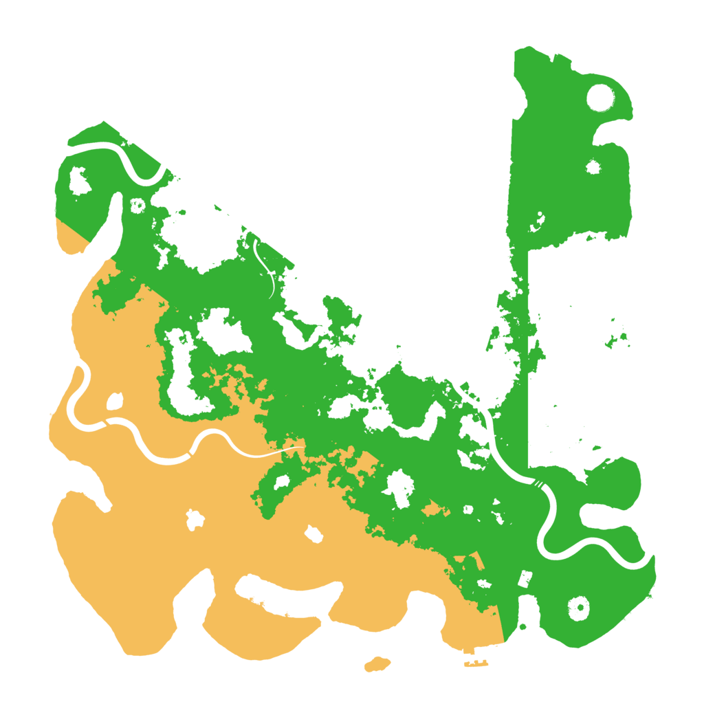 Biome Rust Map: Procedural Map, Size: 4500, Seed: 1389498267