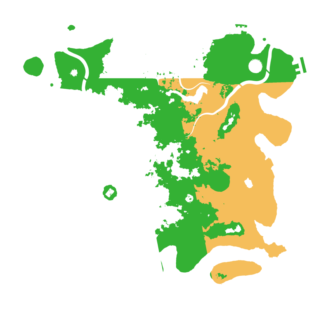 Biome Rust Map: Procedural Map, Size: 4000, Seed: 48194