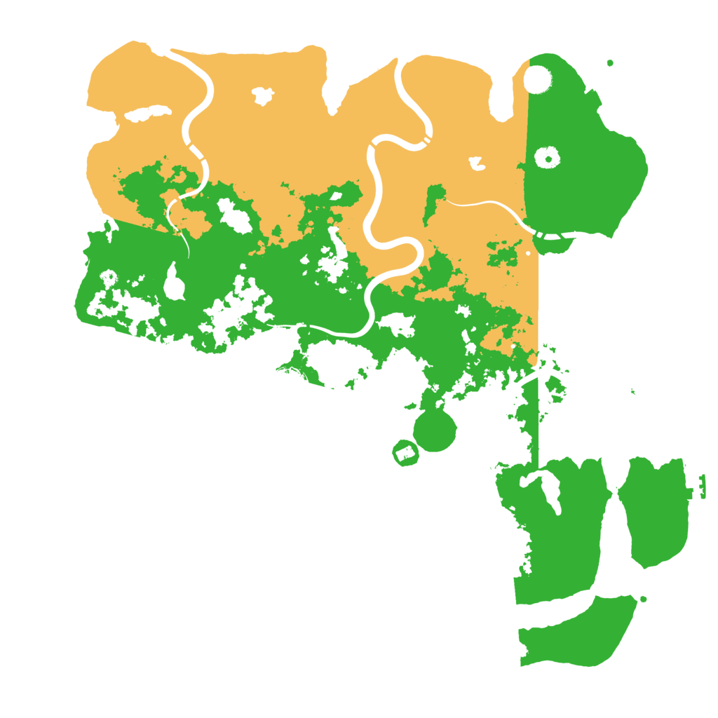 Biome Rust Map: Procedural Map, Size: 4500, Seed: 903706098