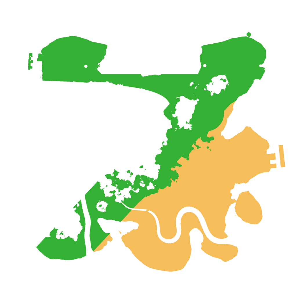Biome Rust Map: Procedural Map, Size: 2700, Seed: 432632164