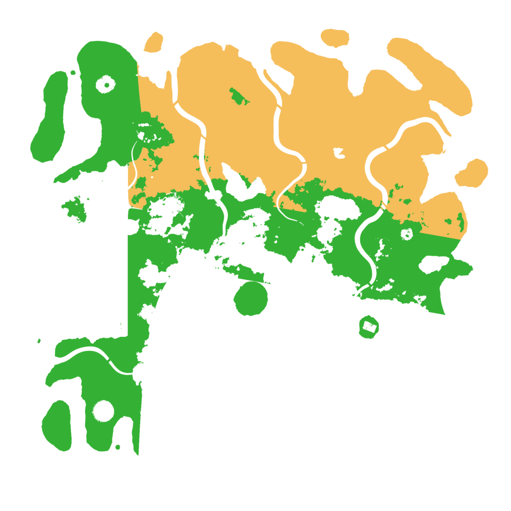 Biome Rust Map: Procedural Map, Size: 4250, Seed: 1611634976