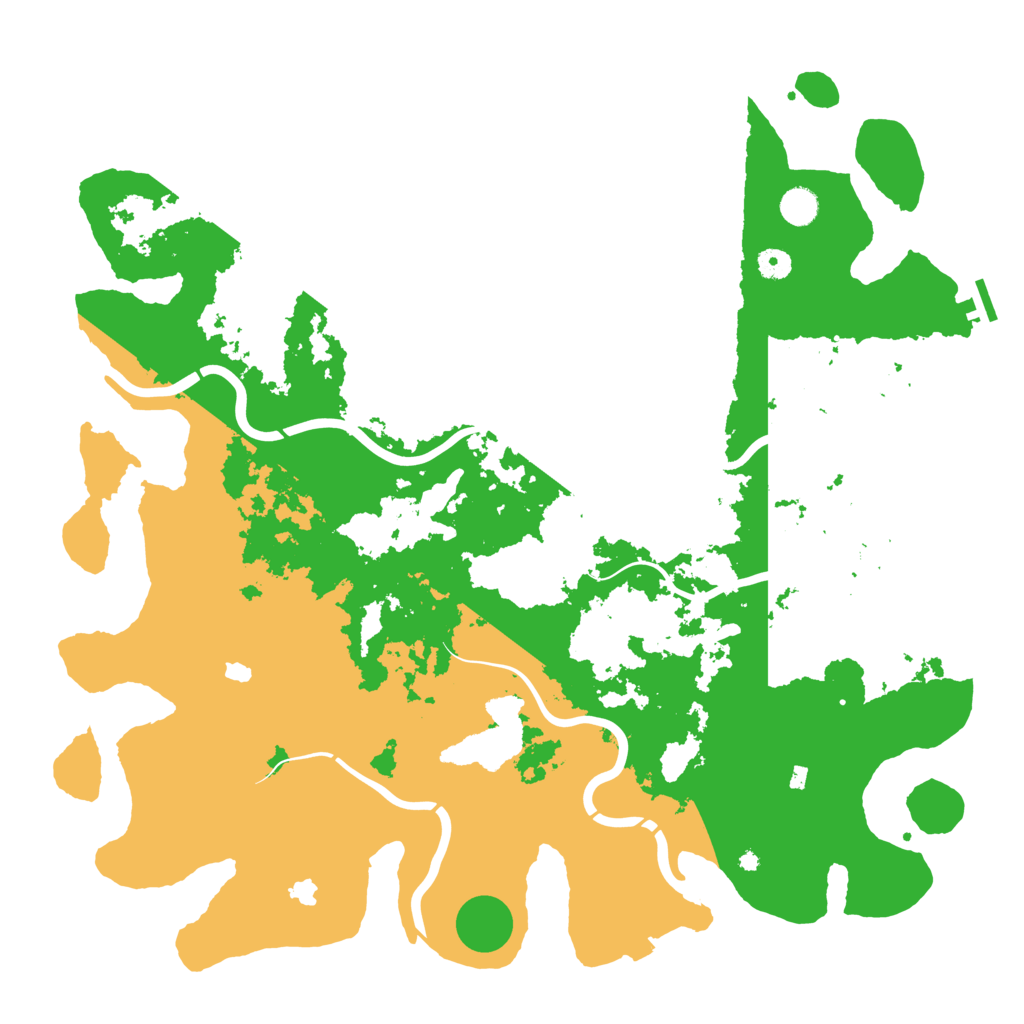 Biome Rust Map: Procedural Map, Size: 4750, Seed: 629856974