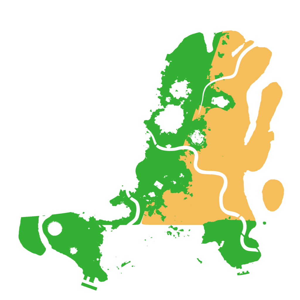 Biome Rust Map: Procedural Map, Size: 3750, Seed: 1887230700