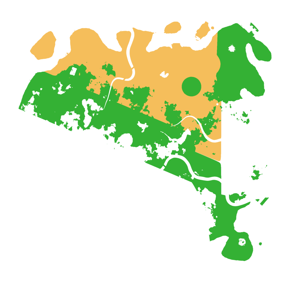 Biome Rust Map: Procedural Map, Size: 4000, Seed: 5563156
