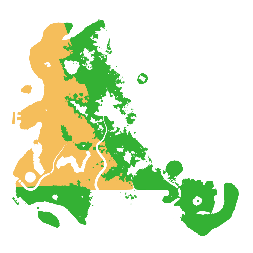Biome Rust Map: Procedural Map, Size: 4250, Seed: 690501431