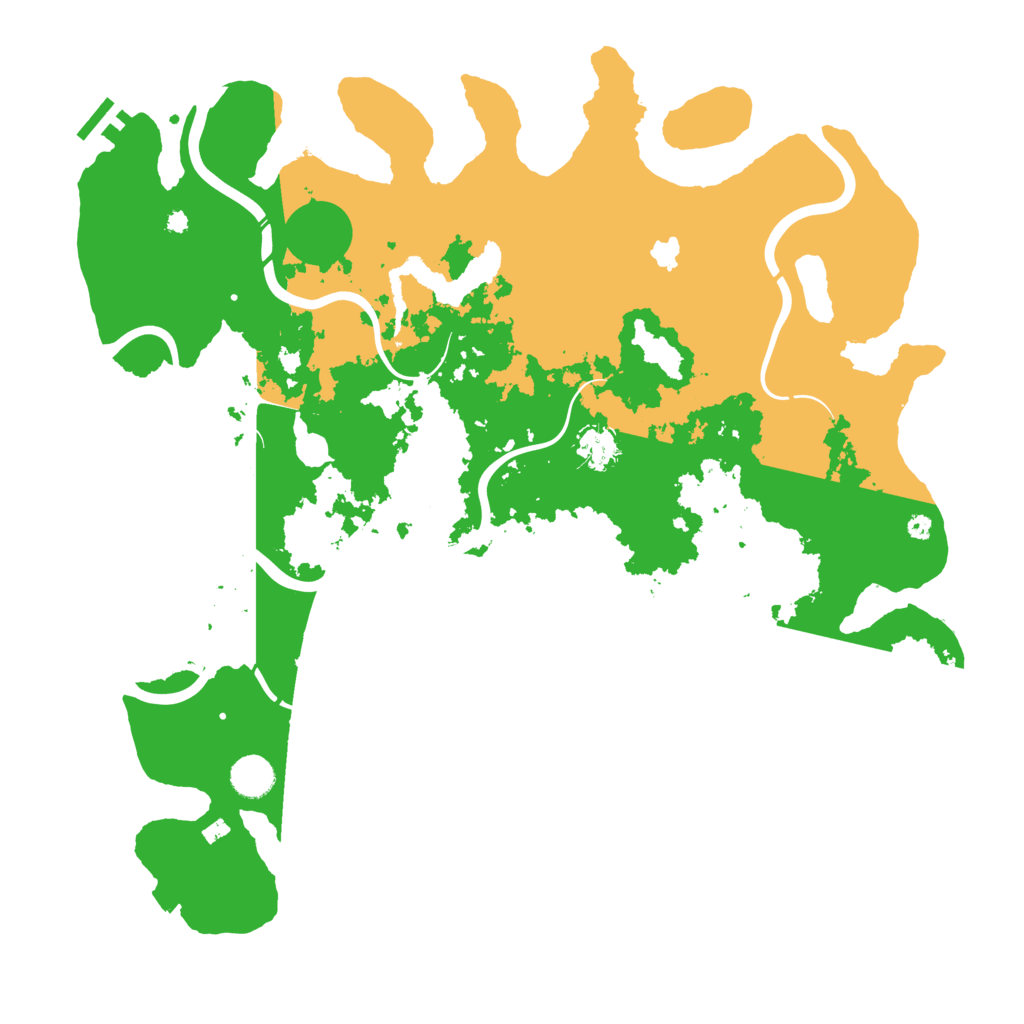 Biome Rust Map: Procedural Map, Size: 4250, Seed: 999111115