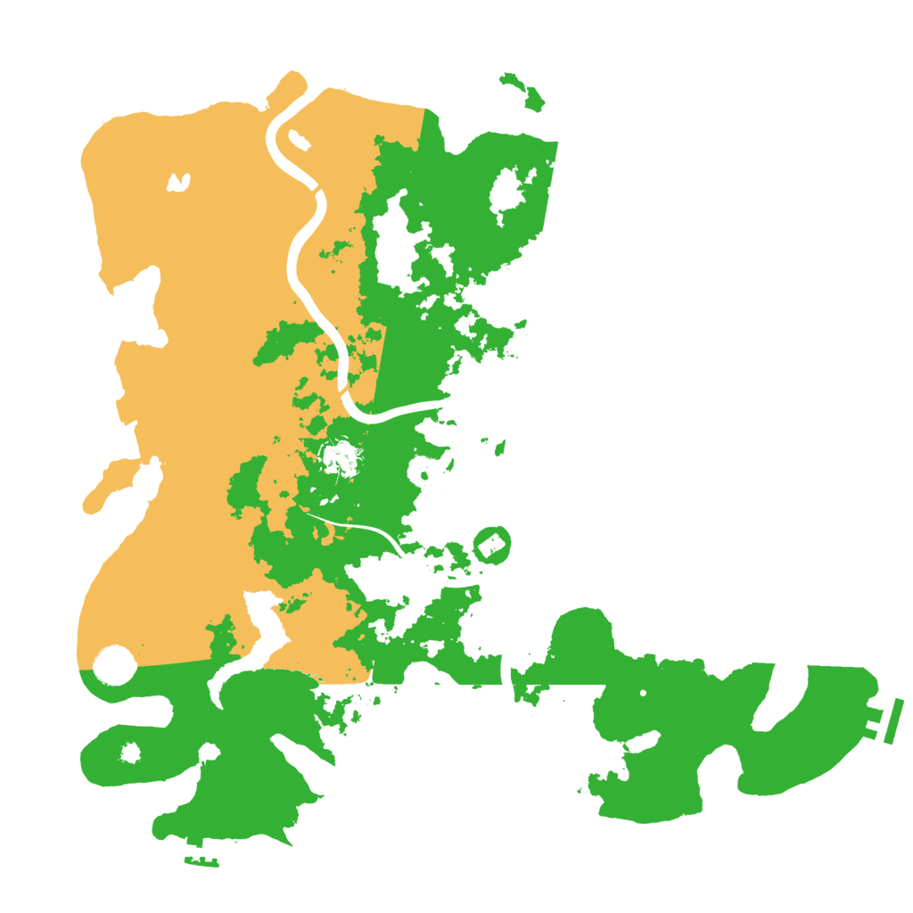 Biome Rust Map: Procedural Map, Size: 4000, Seed: 1579013693