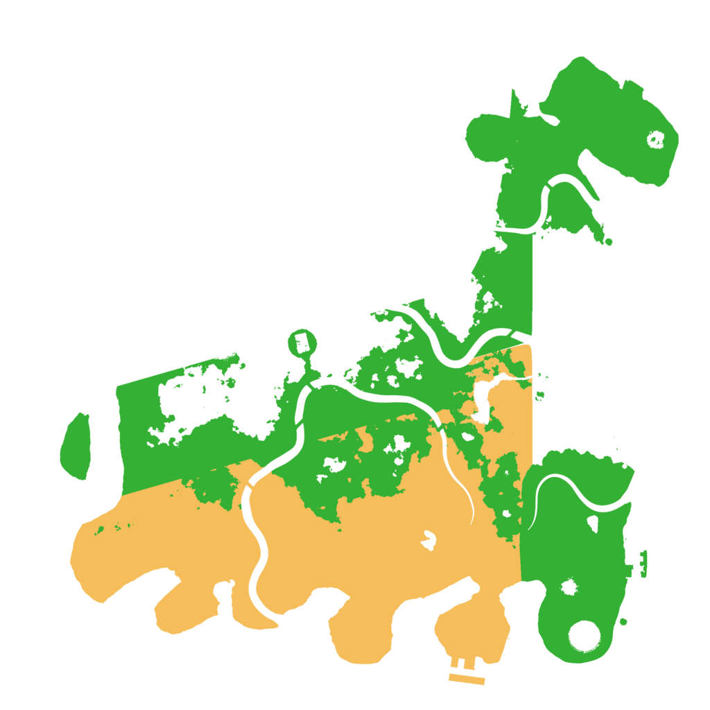 Biome Rust Map: Procedural Map, Size: 4000, Seed: 1700778197