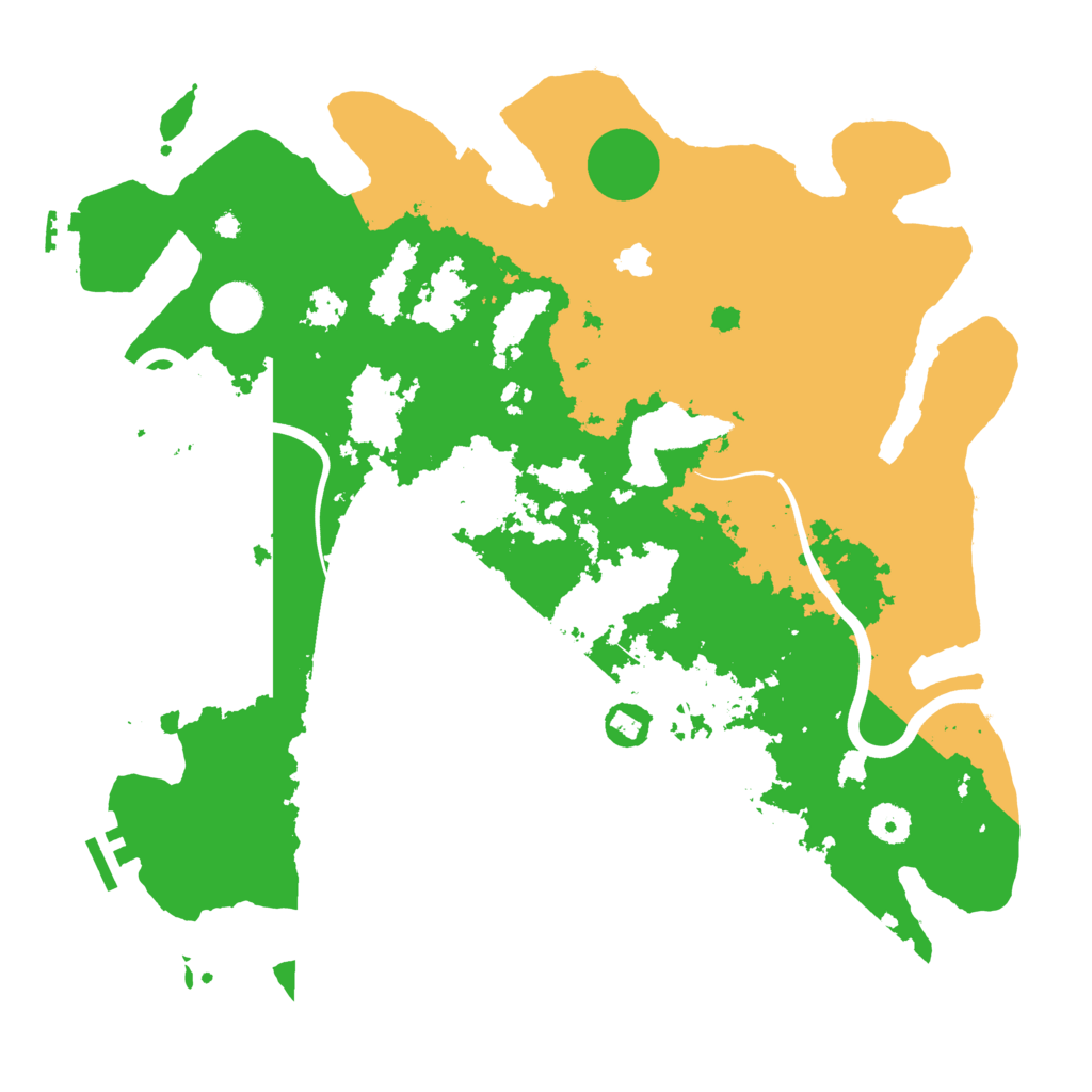 Biome Rust Map: Procedural Map, Size: 4000, Seed: 1757116889