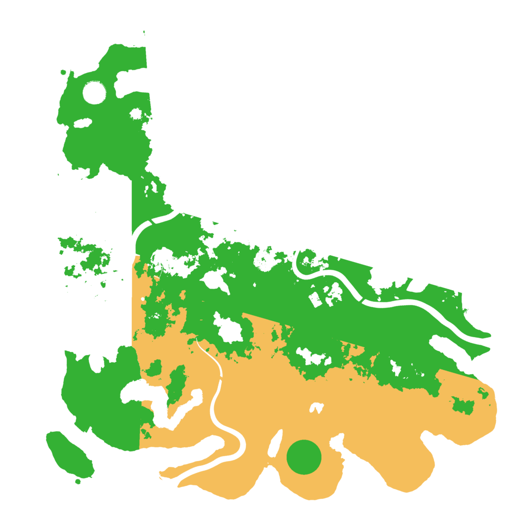 Biome Rust Map: Procedural Map, Size: 4000, Seed: 537718934