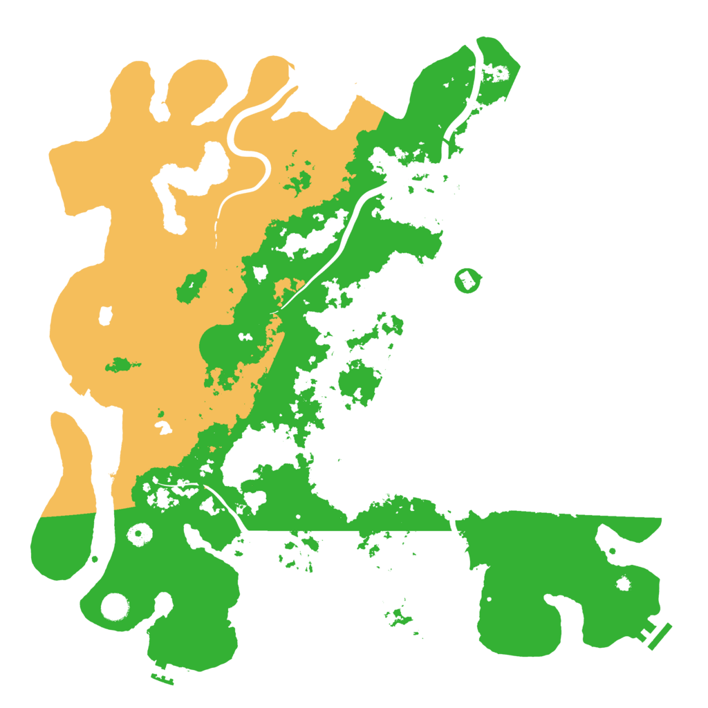 Biome Rust Map: Procedural Map, Size: 4500, Seed: 1320814206