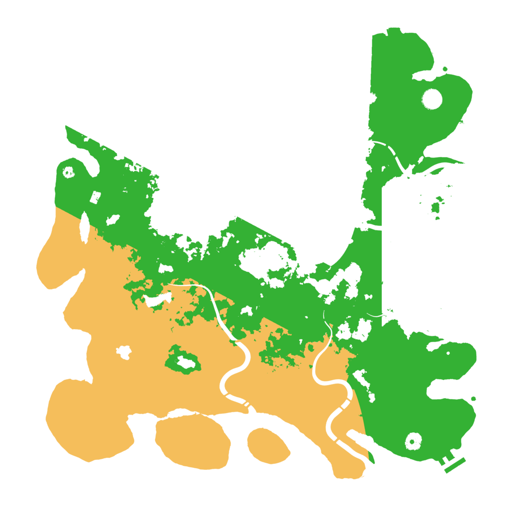 Biome Rust Map: Procedural Map, Size: 4420, Seed: 425258