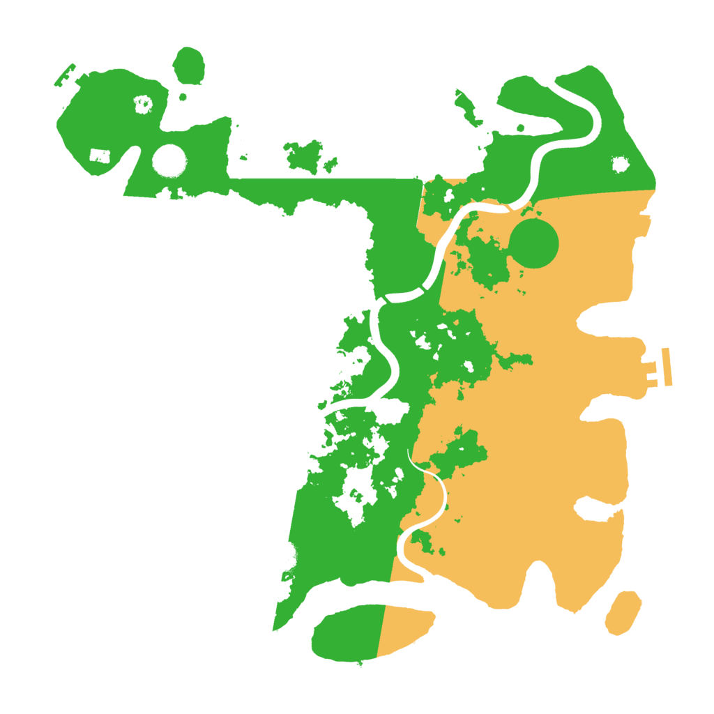 Biome Rust Map: Procedural Map, Size: 3800, Seed: 1710346971