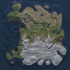 Thumbnail Rust Map: Procedural Map, Size: 4250, Seed: 978342157, 15 Monuments