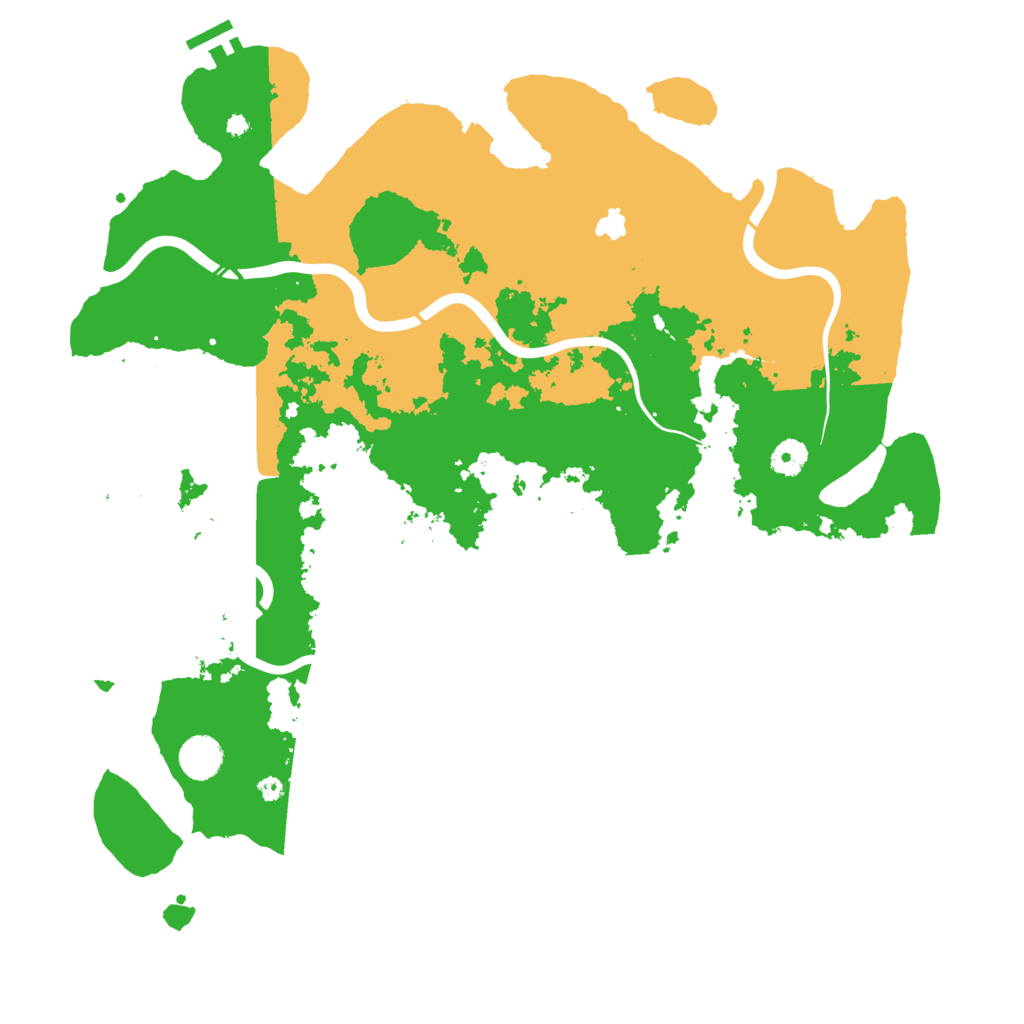 Biome Rust Map: Procedural Map, Size: 4250, Seed: 978342157