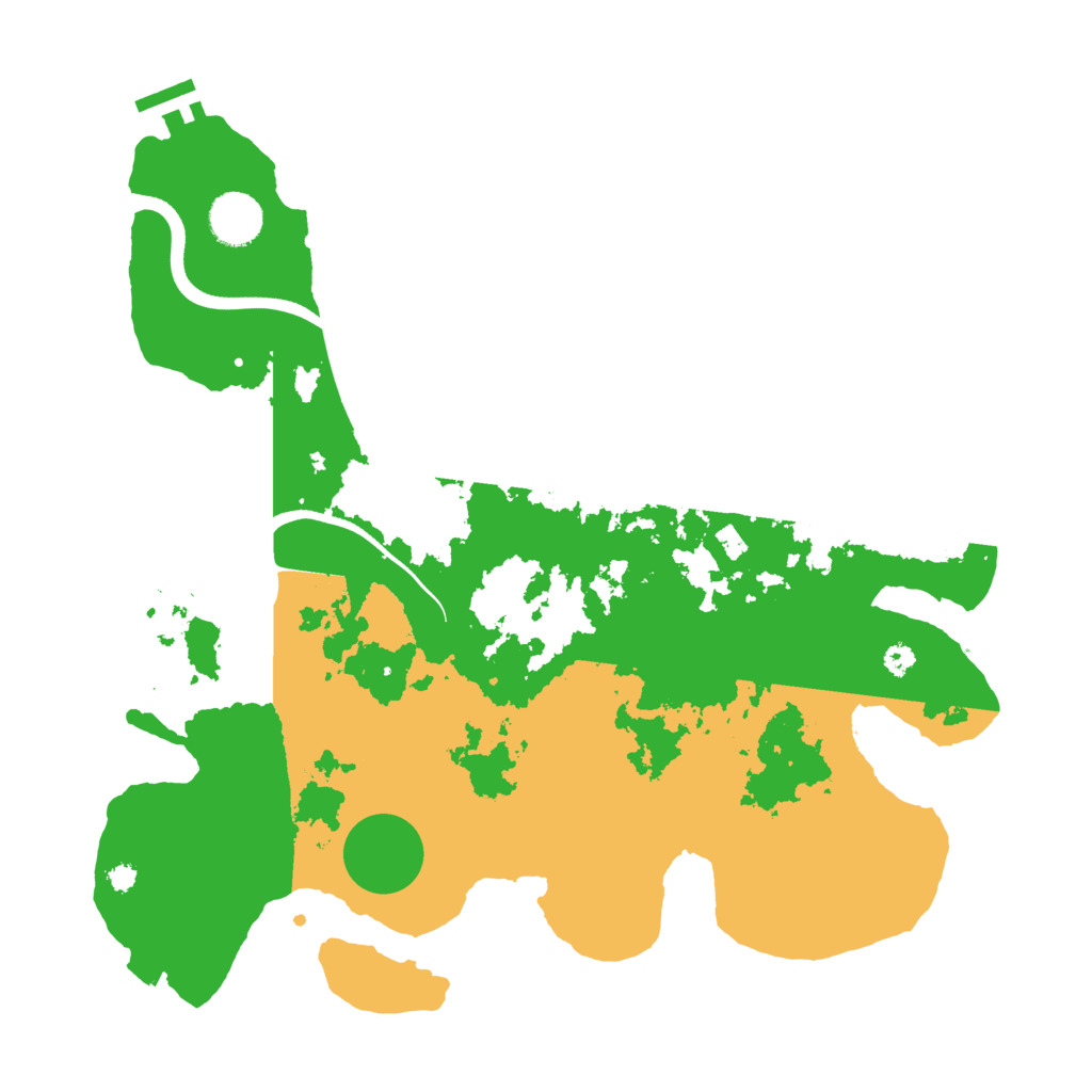 Biome Rust Map: Procedural Map, Size: 3600, Seed: 1998671324