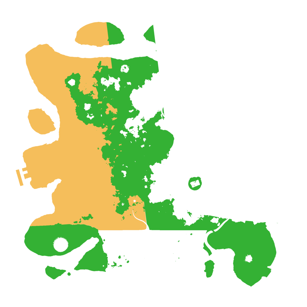 Biome Rust Map: Procedural Map, Size: 3750, Seed: 1180766839