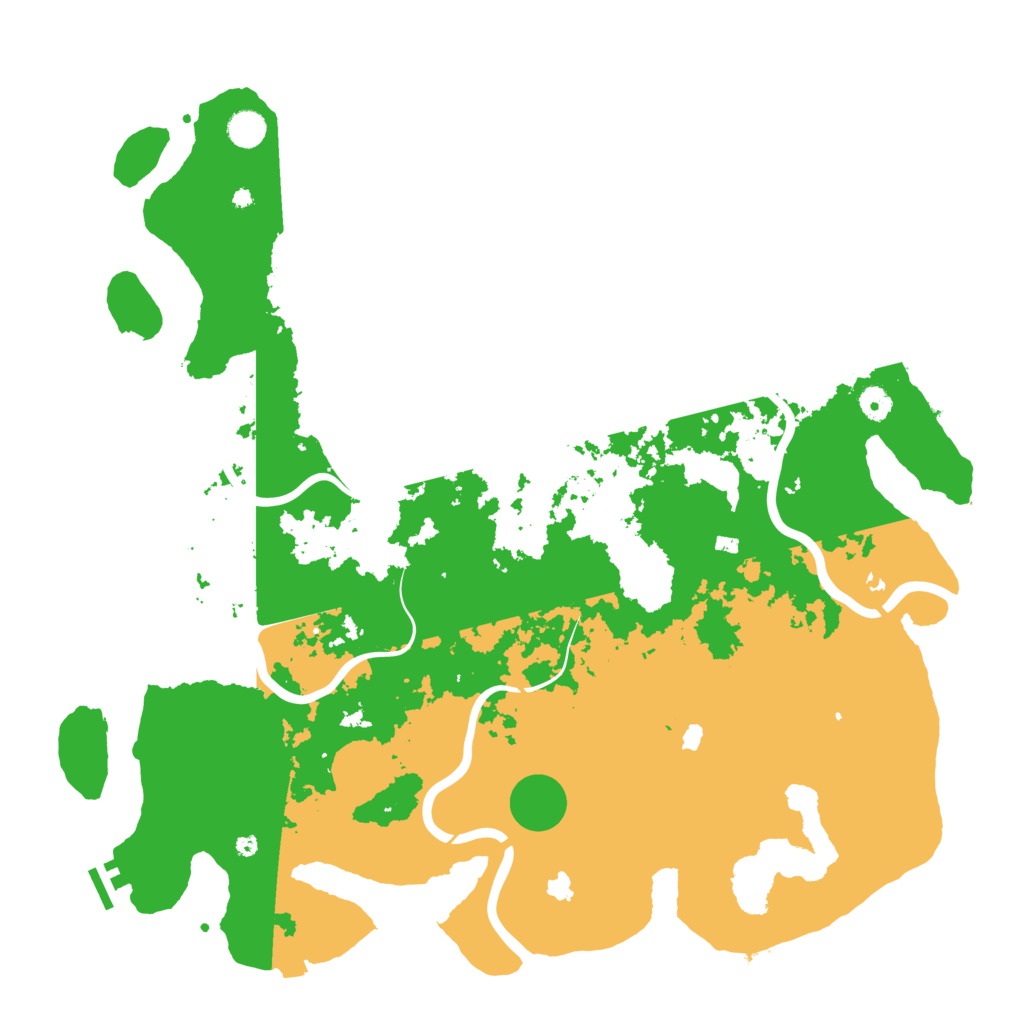 Biome Rust Map: Procedural Map, Size: 4750, Seed: 411334810