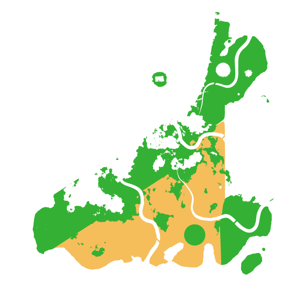 Biome Rust Map: Procedural Map, Size: 3750, Seed: 1555592752