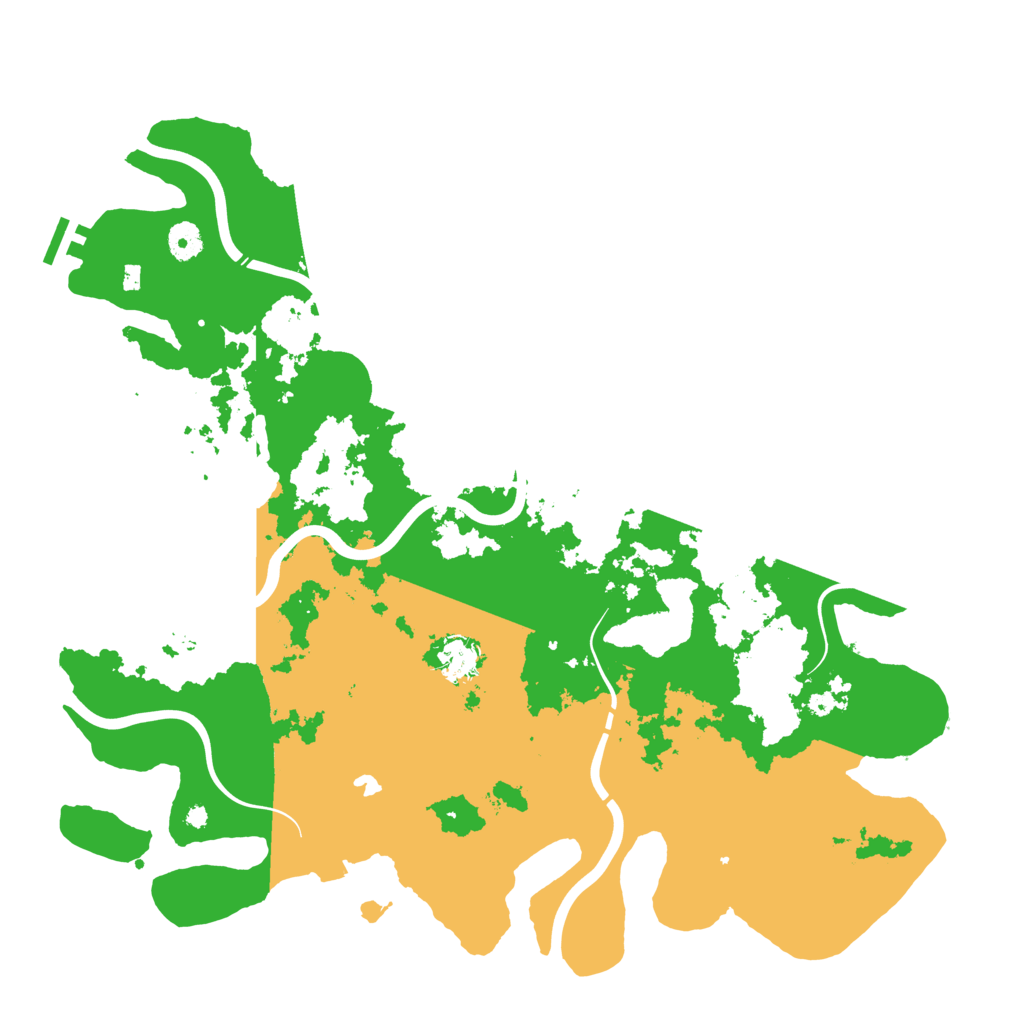 Biome Rust Map: Procedural Map, Size: 4250, Seed: 498996533
