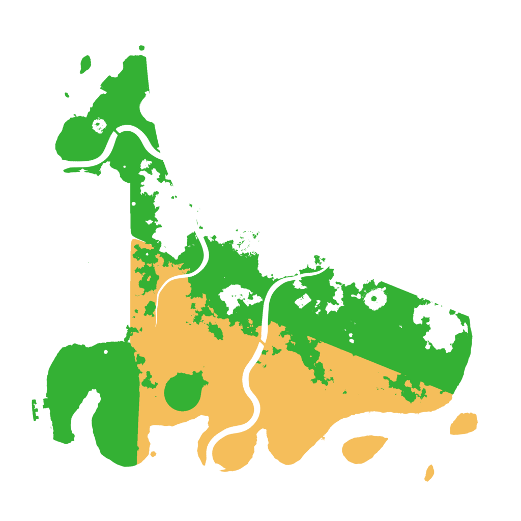Biome Rust Map: Procedural Map, Size: 3750, Seed: 1364949644