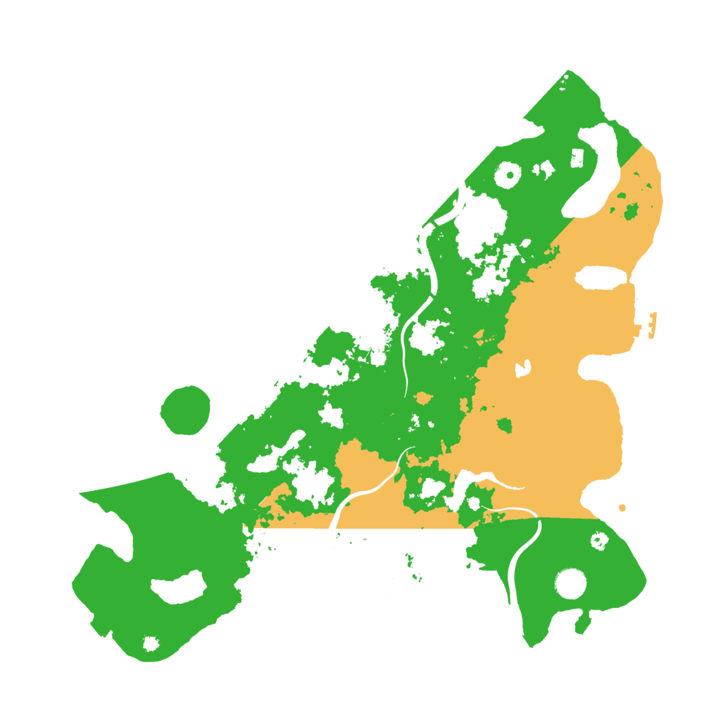 Biome Rust Map: Procedural Map, Size: 4000, Seed: 156911