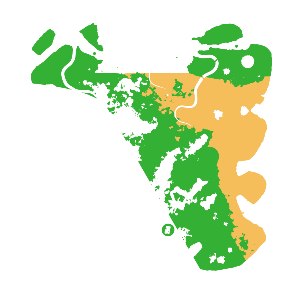 Biome Rust Map: Procedural Map, Size: 4000, Seed: 1514479116