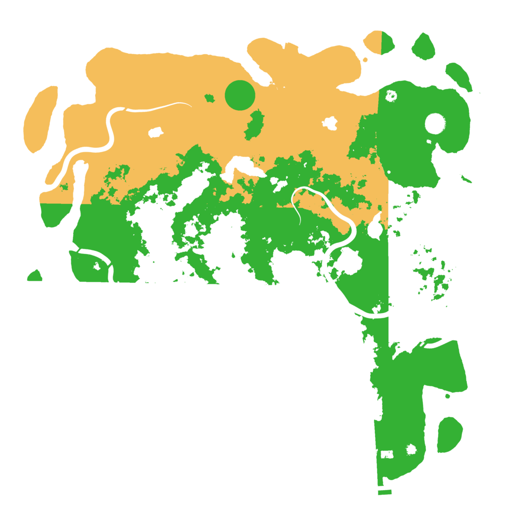 Biome Rust Map: Procedural Map, Size: 4500, Seed: 55004979