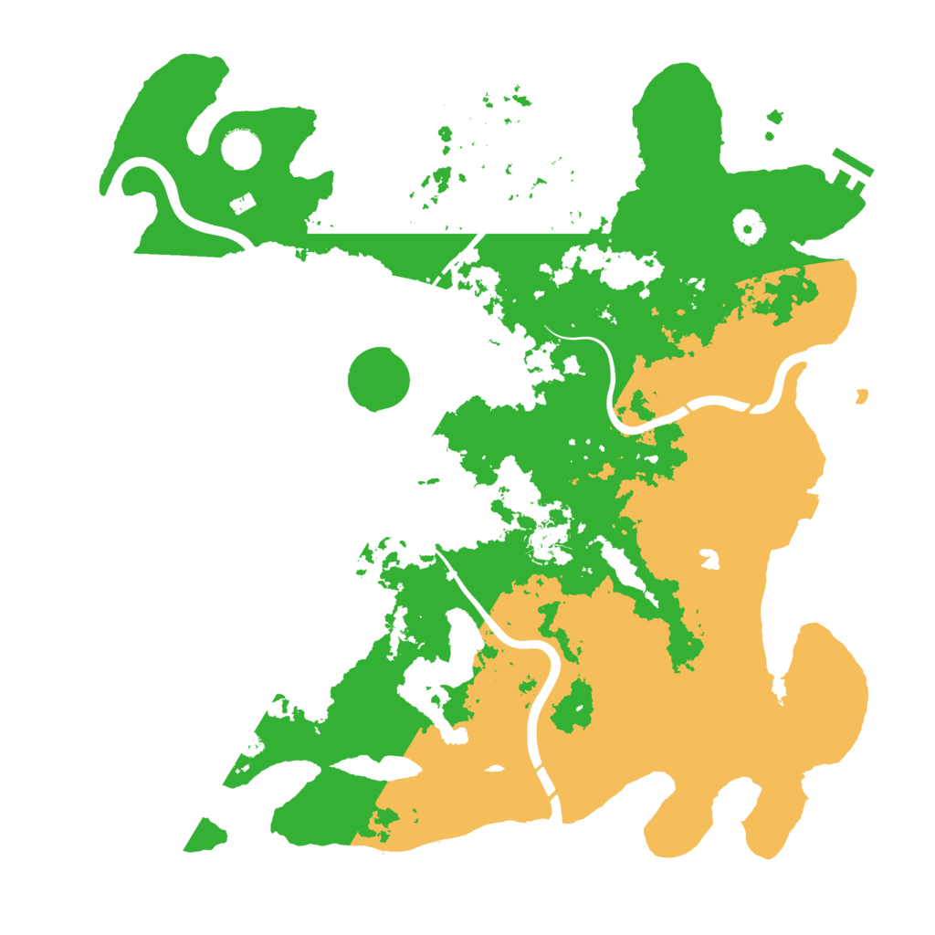 Biome Rust Map: Procedural Map, Size: 4250, Seed: 1418