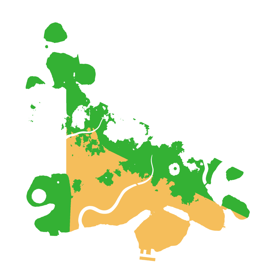 Biome Rust Map: Procedural Map, Size: 3400, Seed: 192019612
