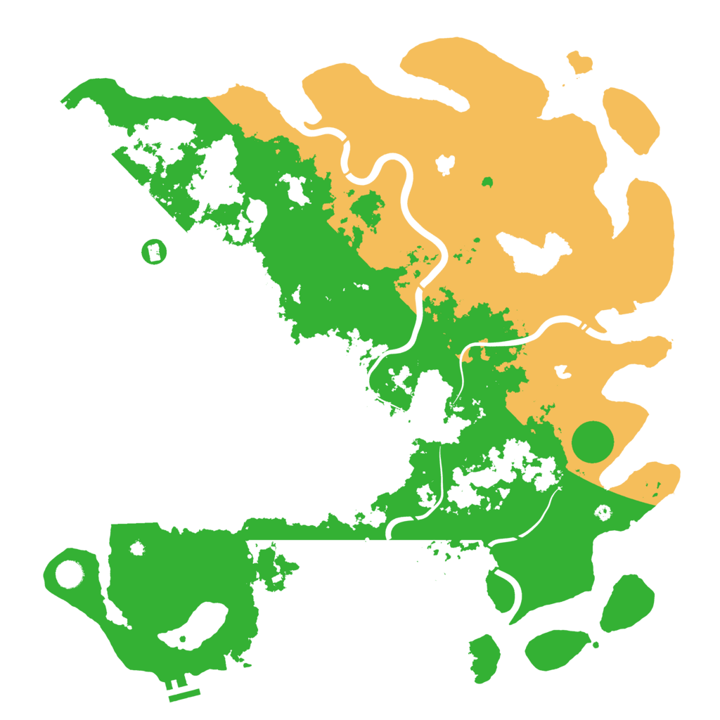 Biome Rust Map: Procedural Map, Size: 4575, Seed: 371368822