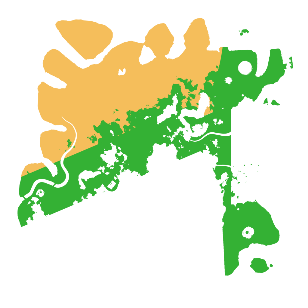 Biome Rust Map: Procedural Map, Size: 4000, Seed: 1738195