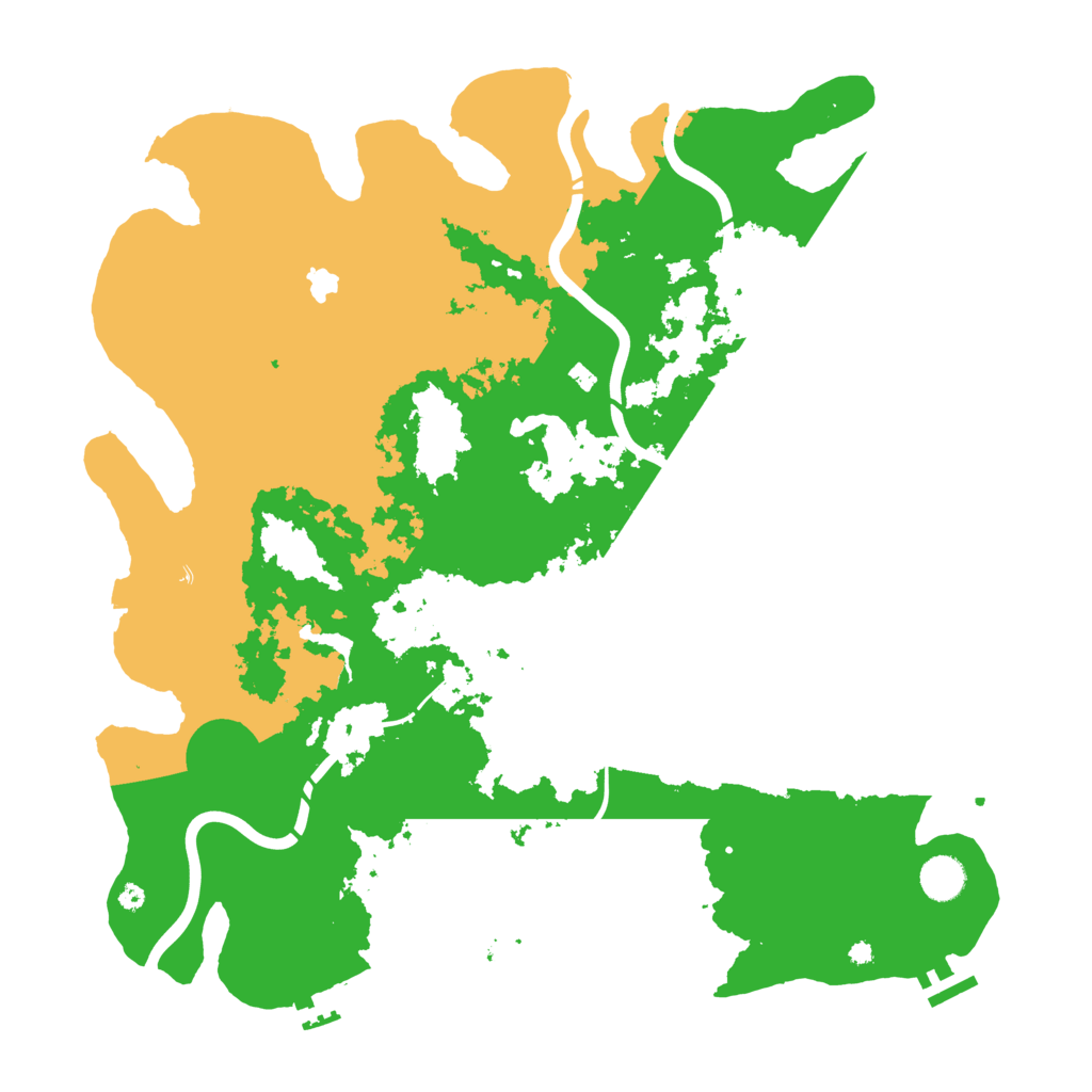 Biome Rust Map: Procedural Map, Size: 4250, Seed: 913299120