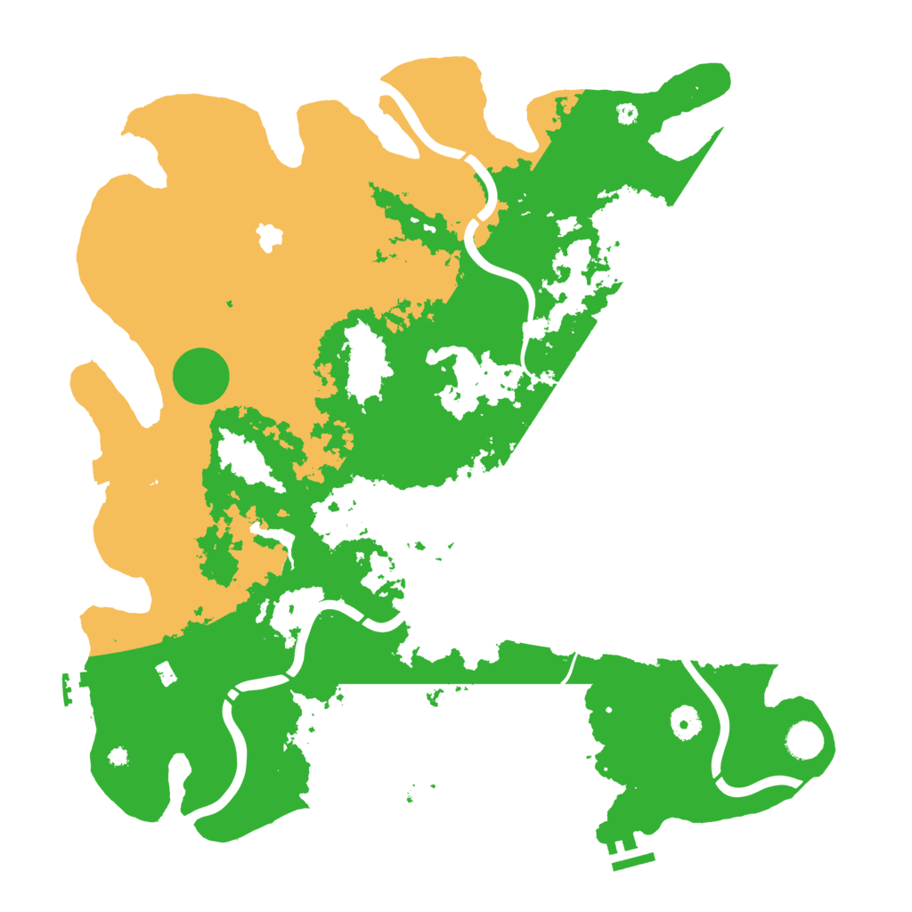 Biome Rust Map: Procedural Map, Size: 4250, Seed: 913299120