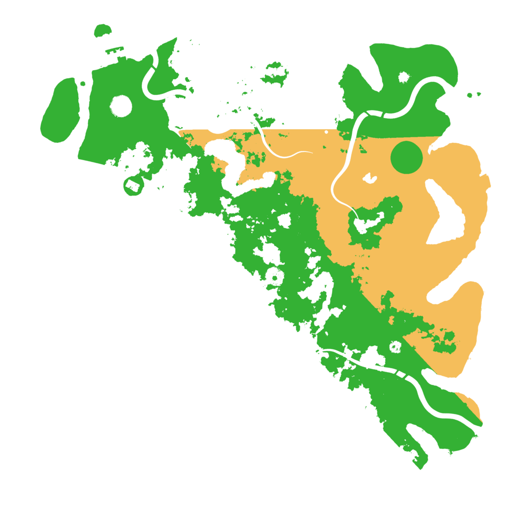 Biome Rust Map: Procedural Map, Size: 4250, Seed: 1735149440