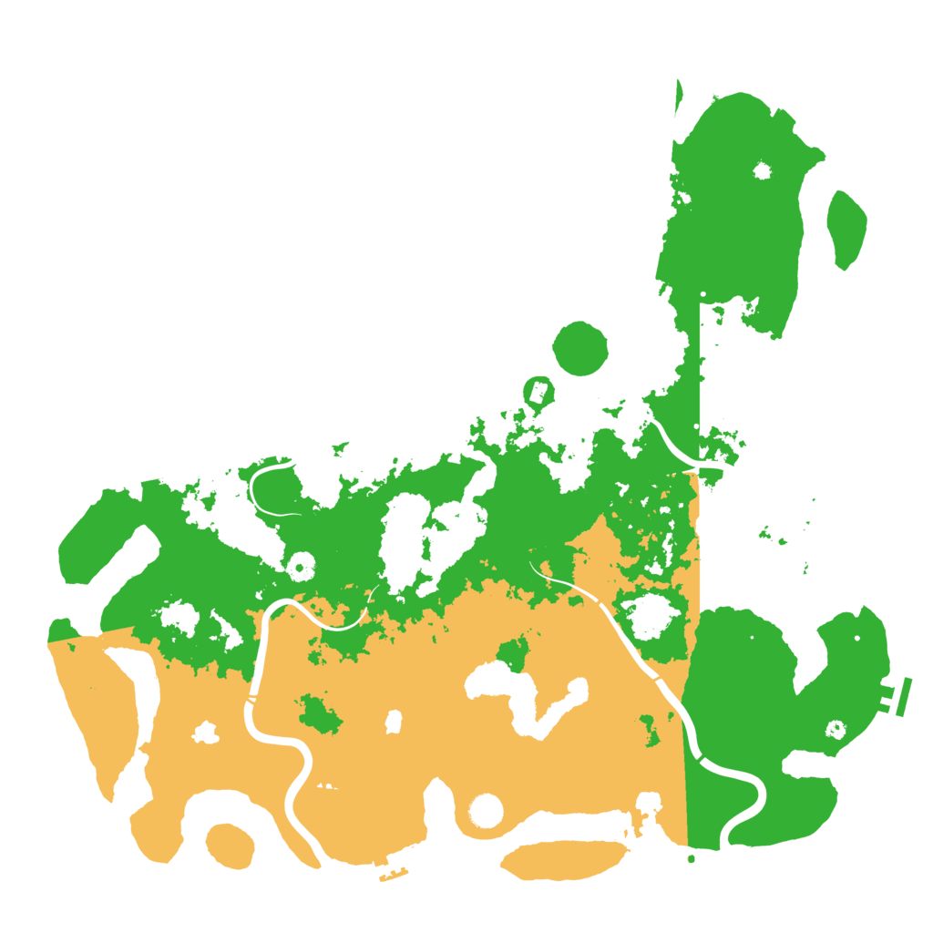 Biome Rust Map: Procedural Map, Size: 4800, Seed: 2029985284
