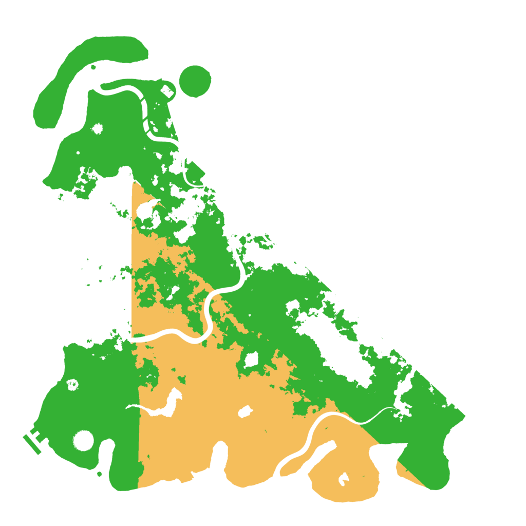 Biome Rust Map: Procedural Map, Size: 4500, Seed: 2535