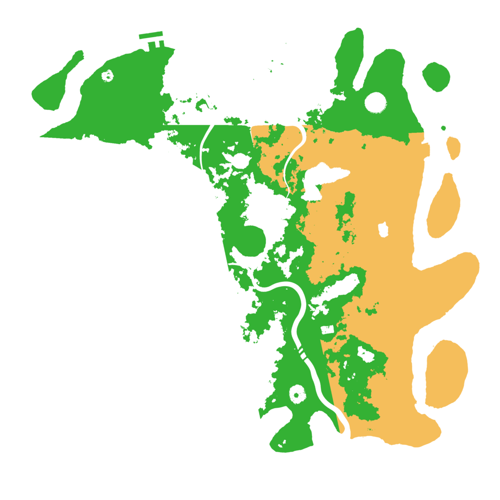 Biome Rust Map: Procedural Map, Size: 4250, Seed: 398311321