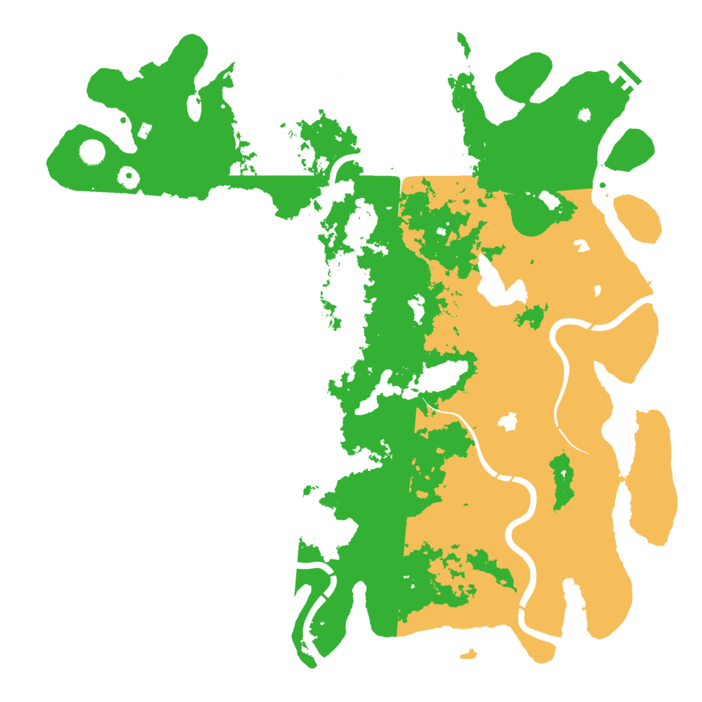 Biome Rust Map: Procedural Map, Size: 4800, Seed: 1032135044