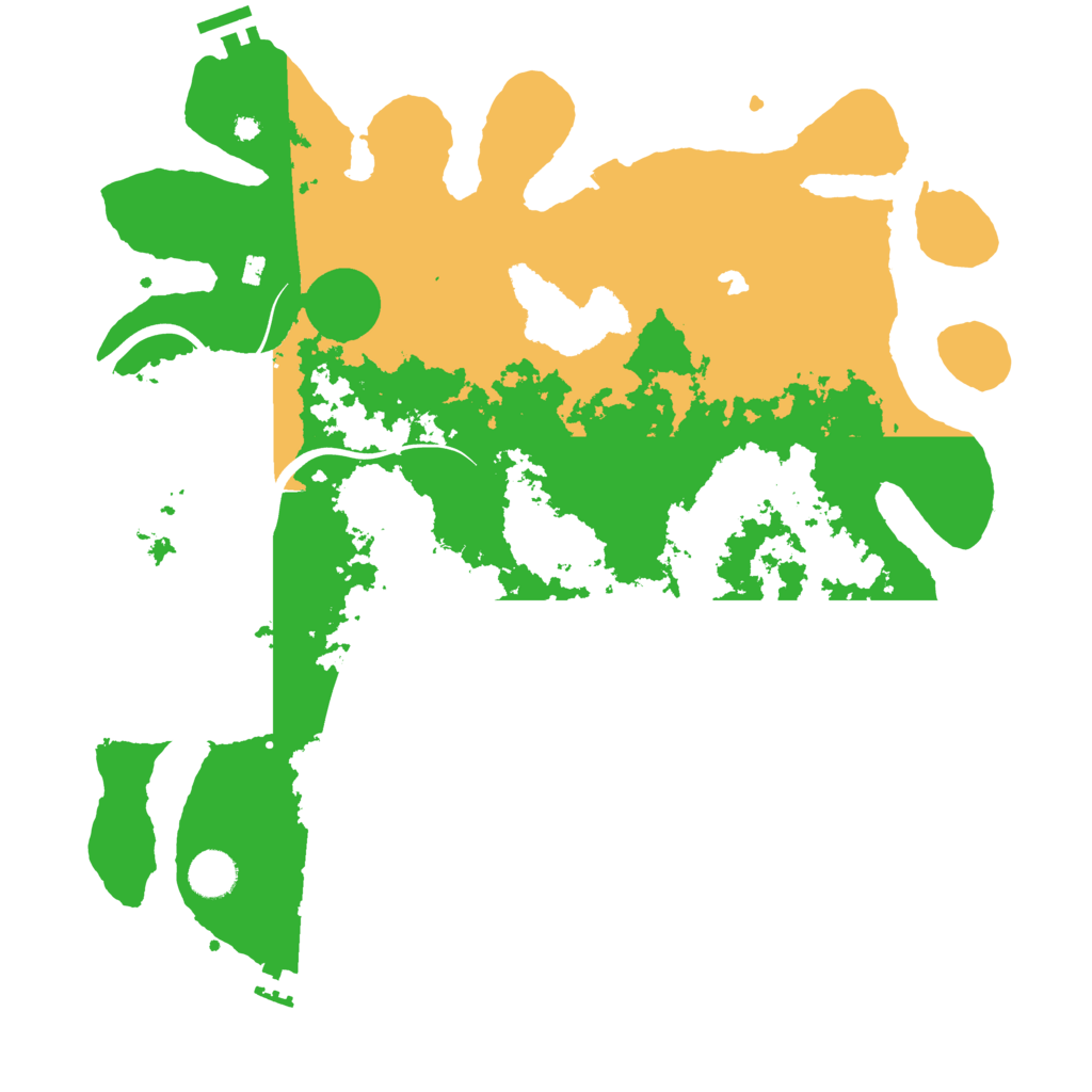 Biome Rust Map: Procedural Map, Size: 4000, Seed: 1438814289