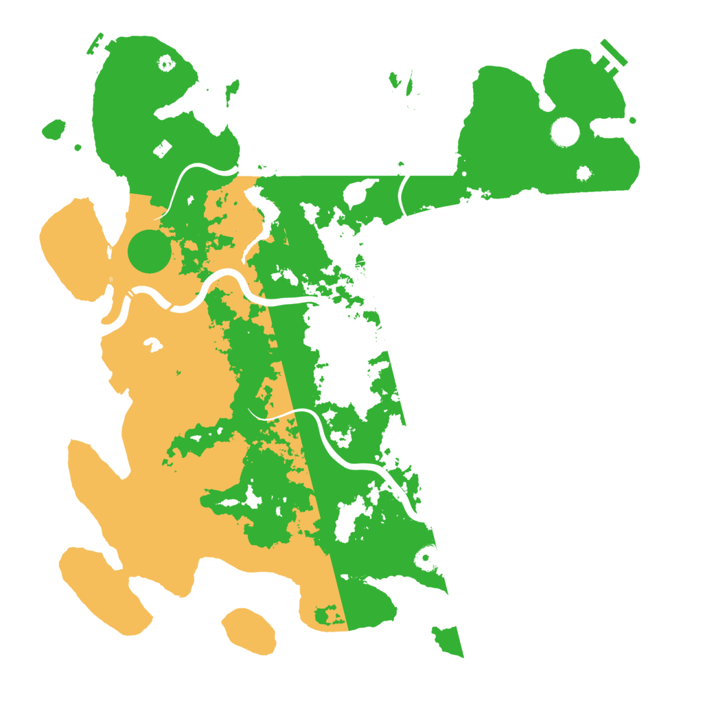 Biome Rust Map: Procedural Map, Size: 4250, Seed: 8234363