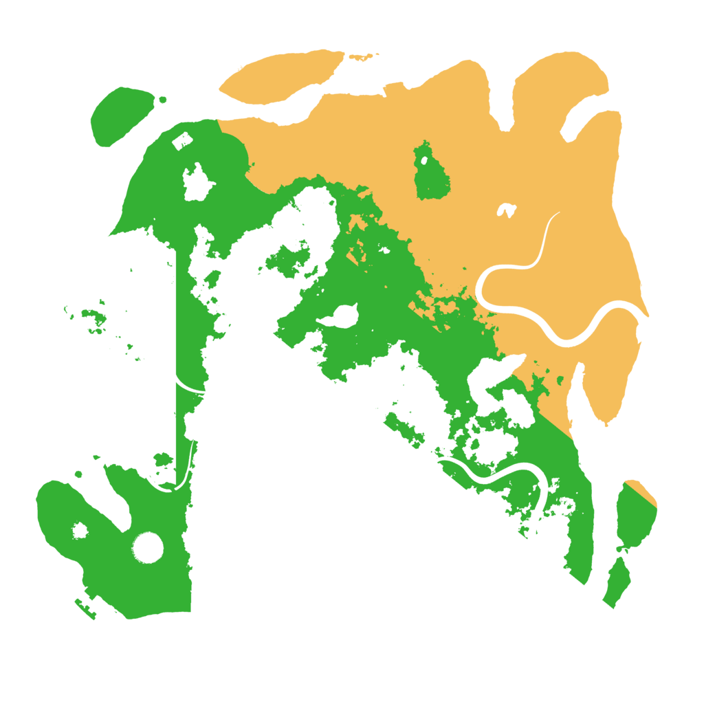 Biome Rust Map: Procedural Map, Size: 4000, Seed: 990363