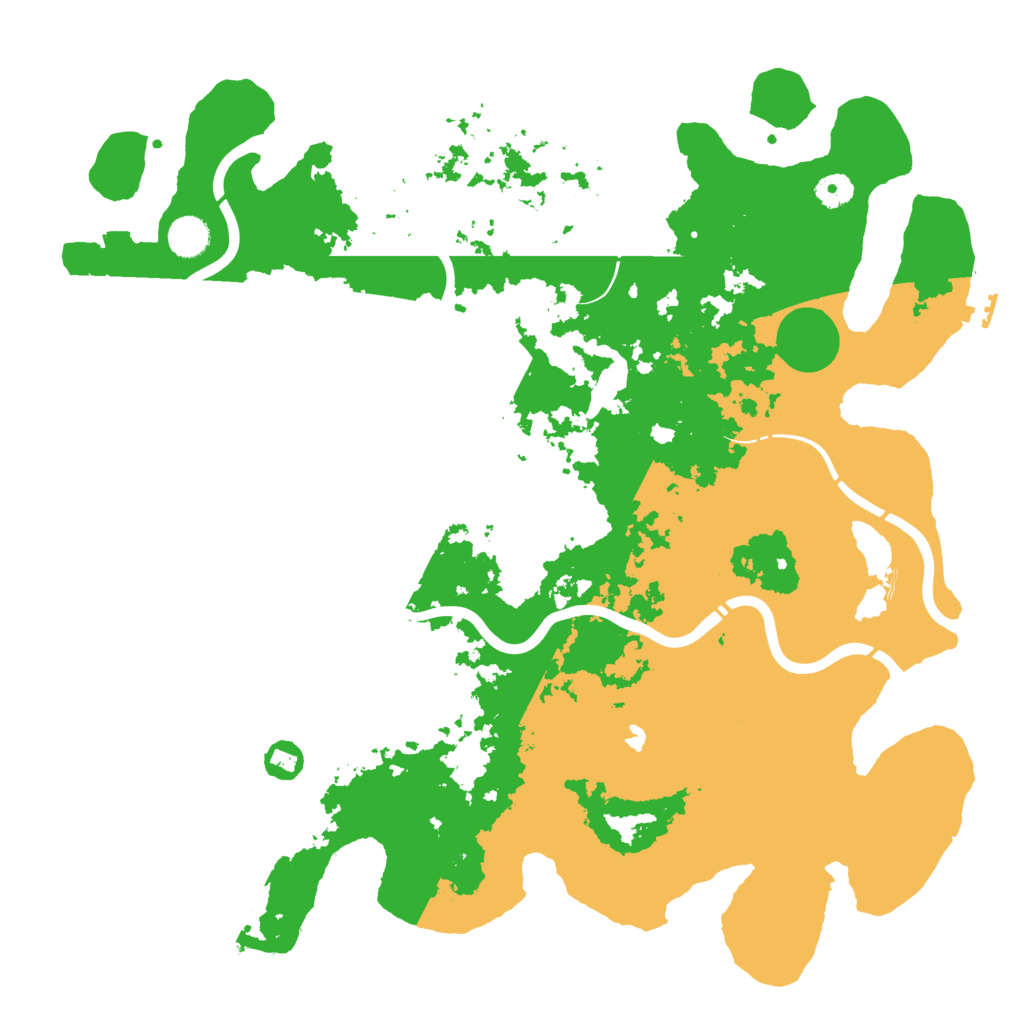 Biome Rust Map: Procedural Map, Size: 4350, Seed: 1194755521