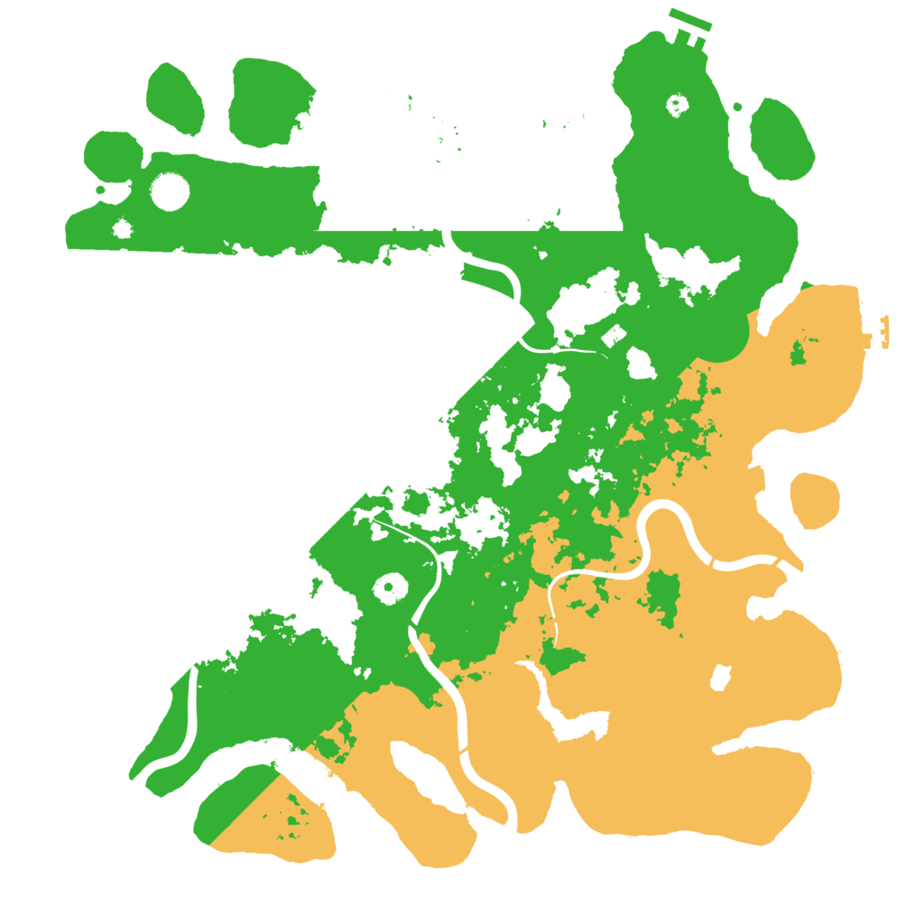 Biome Rust Map: Procedural Map, Size: 4250, Seed: 1743536422