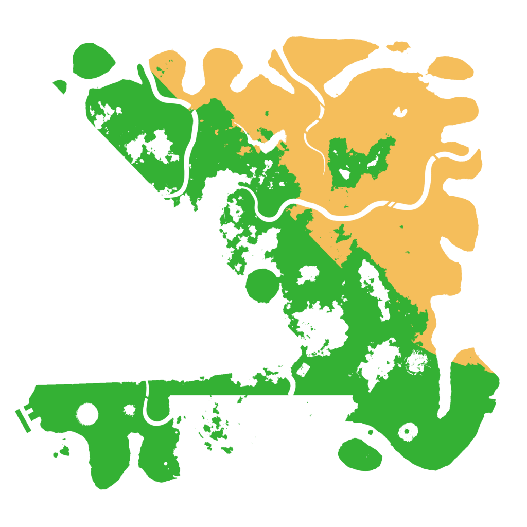 Biome Rust Map: Procedural Map, Size: 4250, Seed: 952427970