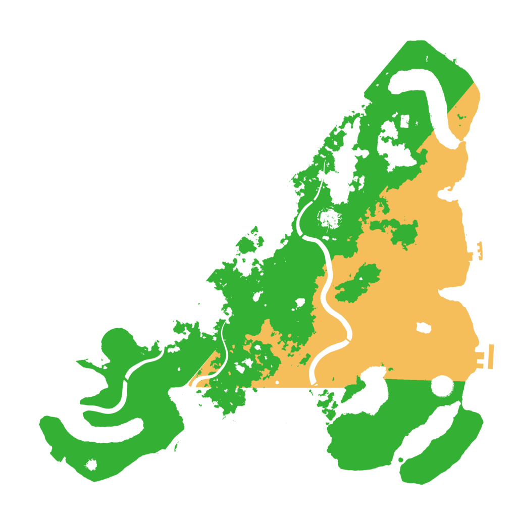 Biome Rust Map: Procedural Map, Size: 4250, Seed: 1383765340