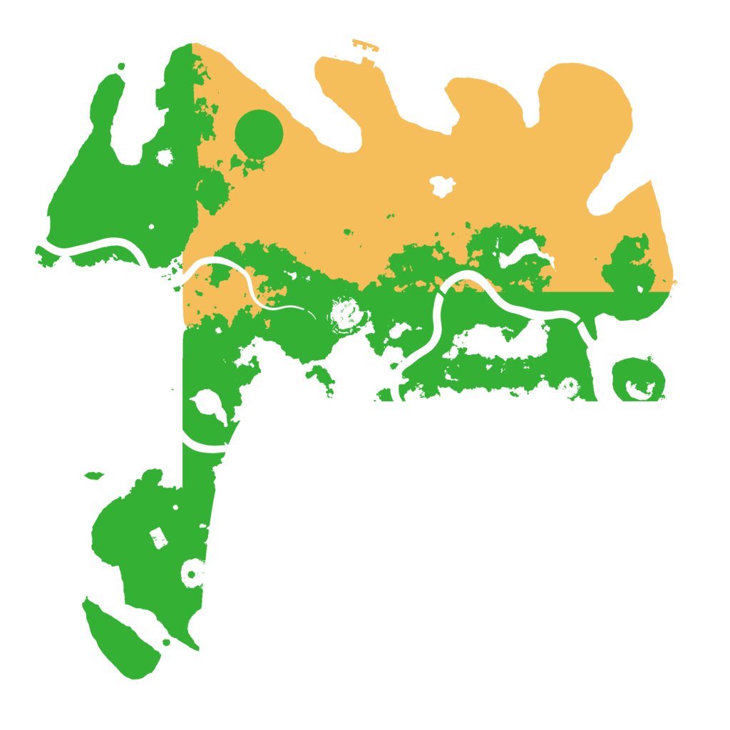 Biome Rust Map: Procedural Map, Size: 4000, Seed: 640418578